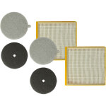 Lot de 6 filtres remplacement pour hoover 09205469 pour aspirateur - filtre hepa, filtre protection moteur, ...
