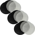 Vhbw - 6x filtre  charbon actif, 6x filtre  graisses remplacement pour moulinex ad - 5 pour friteuse ...