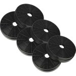 Vhbw 6x filtres � charbon actif compatible avec klarstein royal flush eco 90, zarah, structura, zola, ...