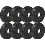 Vhbw 8x filtres � charbon actif compatible avec rosieres rht632002lin hotte aspirante - 10, 5 cm