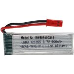 Vhbw - batterie compatible avec bec connecteur pour mod�le rc par ex. voiture de course avion (500mah, ...