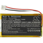 Vhbw - batterie compatible avec jbl go 3 haut - parleurs, enceintes portatives (800mah, 3, 8v, li - polym�re) ...