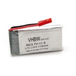 Vhbw - batterie li - ion 1150mah (3. 7v) pour h�licopt�re mod�le rc jst syp