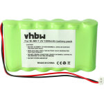 Vhbw - batterie remplacement pour compex 018004913, 018. 004. 913 pour appareil m�dical (1800mah, 7, ...