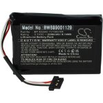 Vhbw - batterie remplacement pour mio bp - dg500 - 11 / 1500 mx pour gps compteur de vlo (1100mah, 3, ...