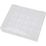 Vhbw bo�te de rangement compatible avec husqvarna viking e20 huskystar canettes de machine � coudre - ...