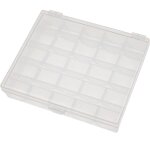 Vhbw bo�te de rangement compatible avec necchi canettes de machine � coudre - vide