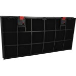 Vhbw filtre  charbon actif compatible avec arthur martin afp636n1, afi634, afg532x, afg532x1, afp60200w, ...