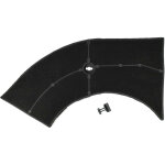 Filtre  charbon actif compatible avec whirlpool akr 409 wh, akr 414 wh, akr 409 nb, akr 417 av hotte ...