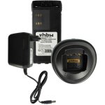Vhbw - kit de charge 2 pcs compatible avec motorola gp338, gp339, gp329, gp330, gp340, gp360, gp380 talkie ...