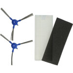 Vhbw kit d'entretien de 4 pices remplacement pour rowenta zr720002 pour robot aspirateur