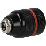 Mandrin � serrage rapide compatible avec metabo sbev 1300 - 2, sbev 1100 - 2 pour perceuse sans fil rouge ...