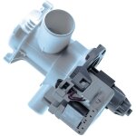 Vhbw pompe de vidange remplacement pour beko wm13w024v2h pour lave - linges - avec couvercle n� 53