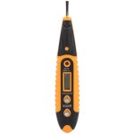 Viagasafamido ac dc tentage tester stylo avec affichage led, outil d'inspection de fil pour les tests ...