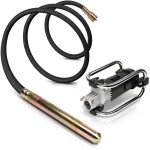 Vibreur � b�ton 3200w 6800u / min moteur puissant - mains libres, 4m - � 50mm aiguille vibrante, vibrateur ...