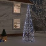 Arbre de nol cne 1400 led blanc froid 160x500 cm