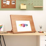 Chevalet de table 65x48x7 cm bois de h�tre massif