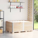 Vidaxl - colliers de palette 3 pcs 150x100 cm bois de pin solide