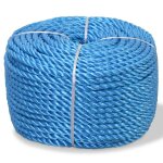 Corde torsad�e polypropyl�ne 16 mm 100 m bleu