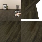 Vidaxl - dalles de plancher autoadhésives 4, 46 m² 3 mm pvc marron foncé - carrelage pvc - dallettes ... Vidaxl - dalles de plancher autoadhésives 4, 46 m² 3 mm pvc marron foncé - carrelage pvc - dallettes ...