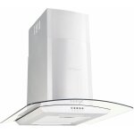 Vidaxl - hotte murale 60 cm acier inoxydable 756 m / h led