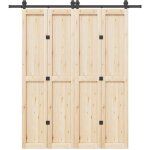 Vidaxl - kit de quincaillerie de porte coulissante 200 cm acier noir