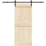 Vidaxl - kit de quincaillerie de porte coulissante 200 cm acier noir Vidaxl - kit de quincaillerie de porte coulissante 200 cm acier noir