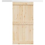 Vidaxl - kit de quincaillerie de porte coulissante alliage d'aluminium