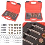 Vidaxl - kit de rparation de bouchon de vidange d'huile 64 pcs - kit rparation bouchon vidange huile ...
