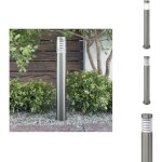 Lampadaire d'extrieur acier inoxydable - lampadaire exterieur - clairage extrieur - luminaire jardin ...