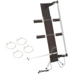 Vidaxl - machine de d�coupe de mousse avec pieds 200 w contreplaqu�