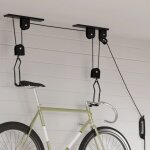 Palans à vélo avec support de plafond 2 pcs 20 kg vidaxl Palans à vélo avec support de plafond 2 pcs 20 kg vidaxl