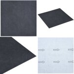 Dalles de plancher autoadhésives 5, 11 m² pvc noir marbre - carrelage pvc - dallettes de sol - planchers ... Dalles de plancher autoadhésives 5, 11 m² pvc noir marbre - carrelage pvc - dallettes de sol - planchers ...