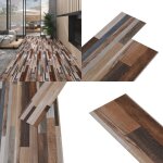Planches de plancher pvc 4, 46 m² 3 mm autoadhésif multicolore - carrelage pvc - planchers pvc - revêtement ... Planches de plancher pvc 4, 46 m² 3 mm autoadhésif multicolore - carrelage pvc - planchers pvc - revêtement ...