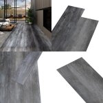 Vidaxl - dalles de plancher pvc autoadhésif 5, 21 m² 2 mm gris brillant - parquet pvc - carrelage imitation ... Vidaxl - dalles de plancher pvc autoadhésif 5, 21 m² 2 mm gris brillant - parquet pvc - carrelage imitation ...
