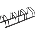 Porte - vélos pour 4 vélos noir acier Porte - vélos pour 4 vélos noir acier