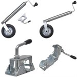 Roue de jauge 48 mm avec 1 collier fendu - roue jockey - roues jockey - home & living