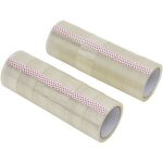 Ruban d'emballage 12 pcs transparent 48 mm x 66 m vidaxl