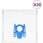 Sacs d'aspirateur pour bosch / siemens defgh 20 pcs vidaxl