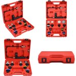 Vidaxl - testeur de pression pour refroidissement et bouchon 14 pcs - kit de test de pression - radiateur ...