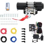 Treuil électrique 12 v 4500 lbs 2040 kg avec télécommande vidaxl Treuil électrique 12 v 4500 lbs 2040 kg avec télécommande vidaxl