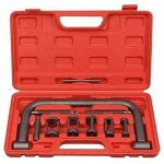 Vie 10pcs kit de compresseur de ressort de soupape, avec pince de compression � ressort / adapteurs / ...