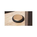 Butée pour porte low - talla Ø 68x17mm / laiton cava brossé Butée pour porte low - talla Ø 68x17mm / laiton cava brossé