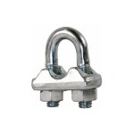 Vigouroux - serre - cable a etrier zingue 8mm