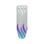 Housse pour table  repasser vileda 163263 total reflect gris (130 x 45 cm)