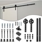 Swanew systme de porte coulissante systme de porte coulissante en verre ferrure set accessoires de ...