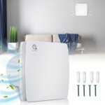 Vingo - swanew ventilateur de salle de bain - purgeur pour radiateur - 100mm timer - feuchtesensor - ...