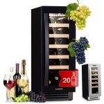 Klarstein - vinovilla cave a vin encastrable, armoire a vin, cave  vin  une zone, caves  vin de vieillissem ...