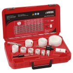 Virax - coffret complet de 12 scies cloches 220906