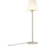 Virginia - lampadaire avec abat - jour - 1 lumi�re - � 50 cm - beige - moderne - �clairage ext�rieur ...